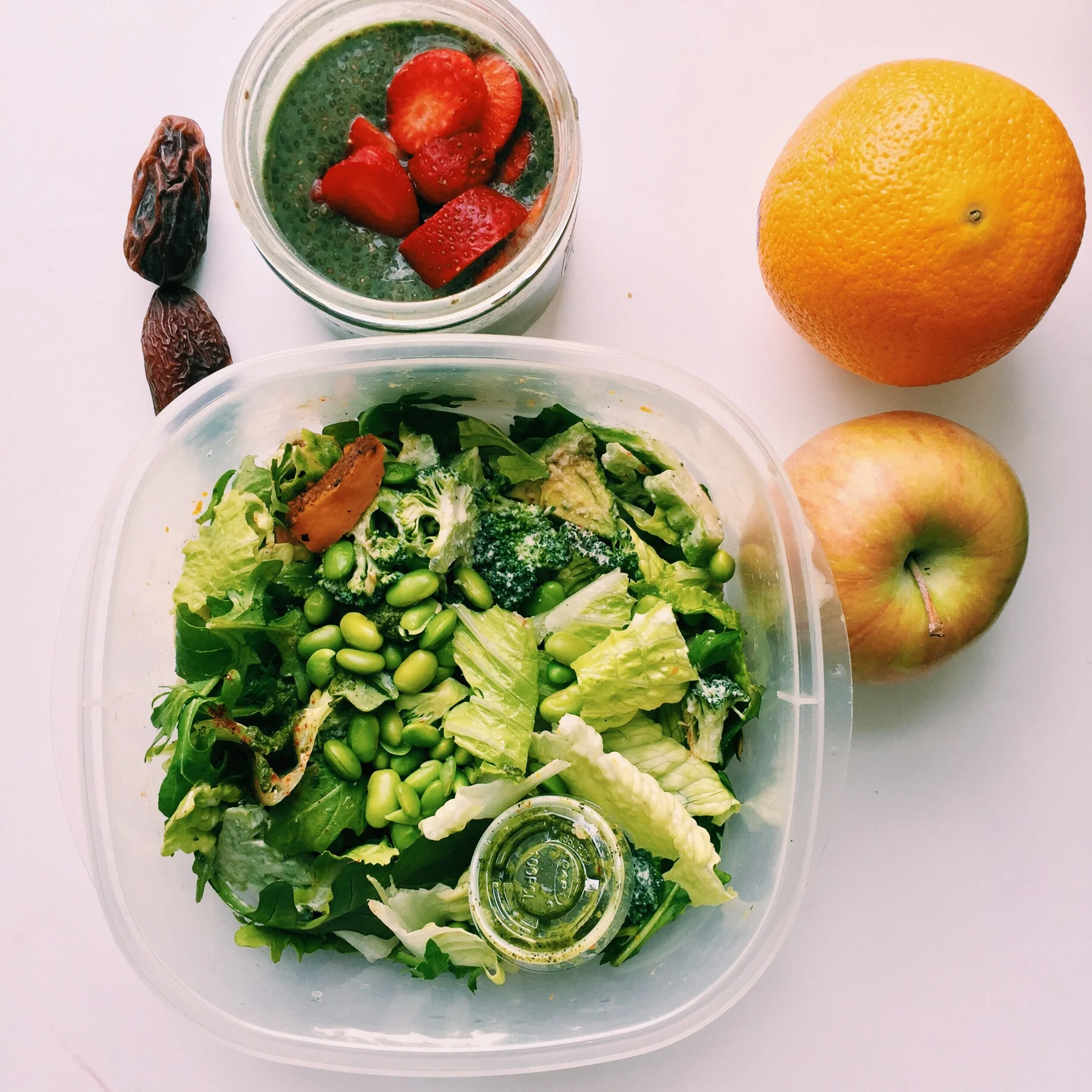 an example of a homemade lunch!