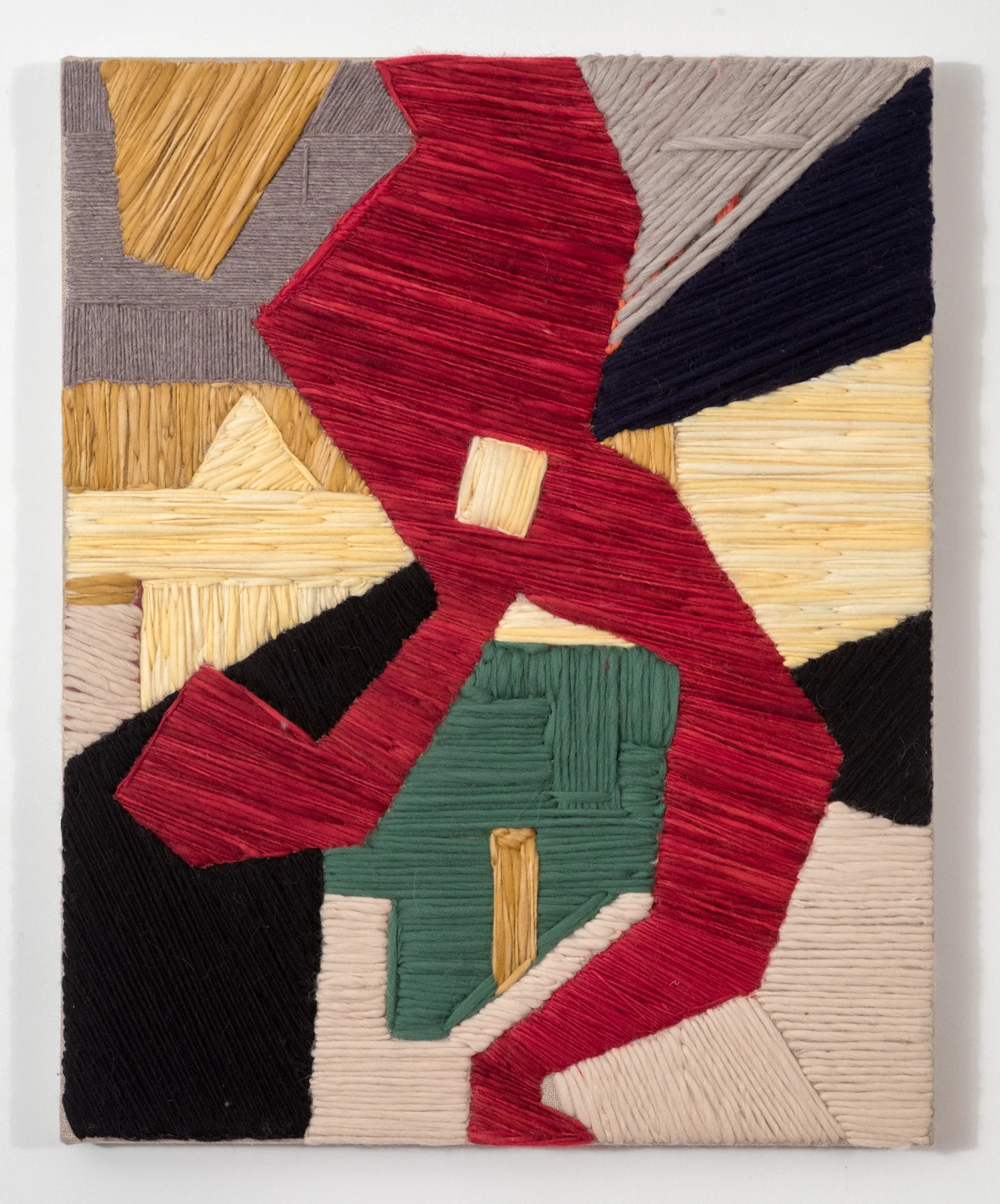 System 14 2017 Wool and Linen on Wood Stretcher 30 x 24 inches