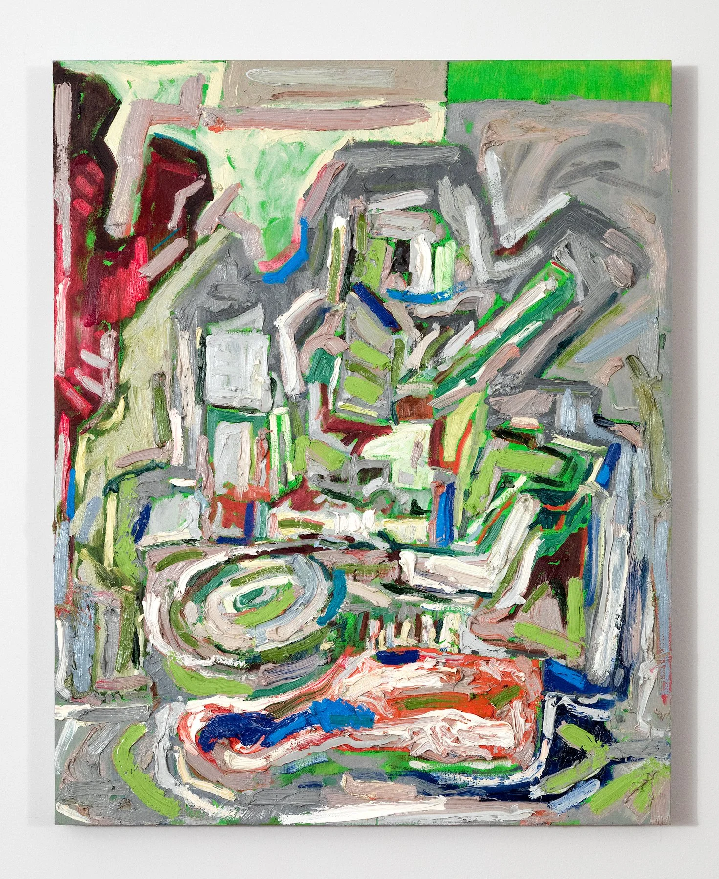 Matthew Varey Bunker 26 2018 Oil on Panel 30 x 22 inches $2600.jpg