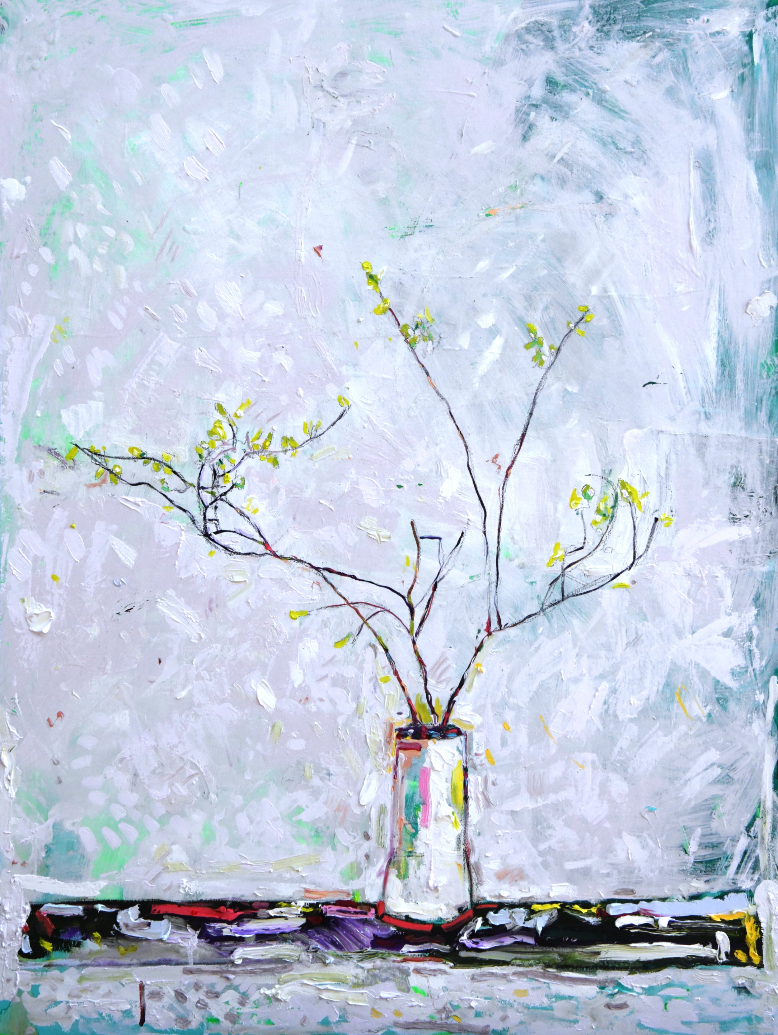 Avoirdupois 2026 Oil and Acrylic on Panel 48 x 36 inches Available