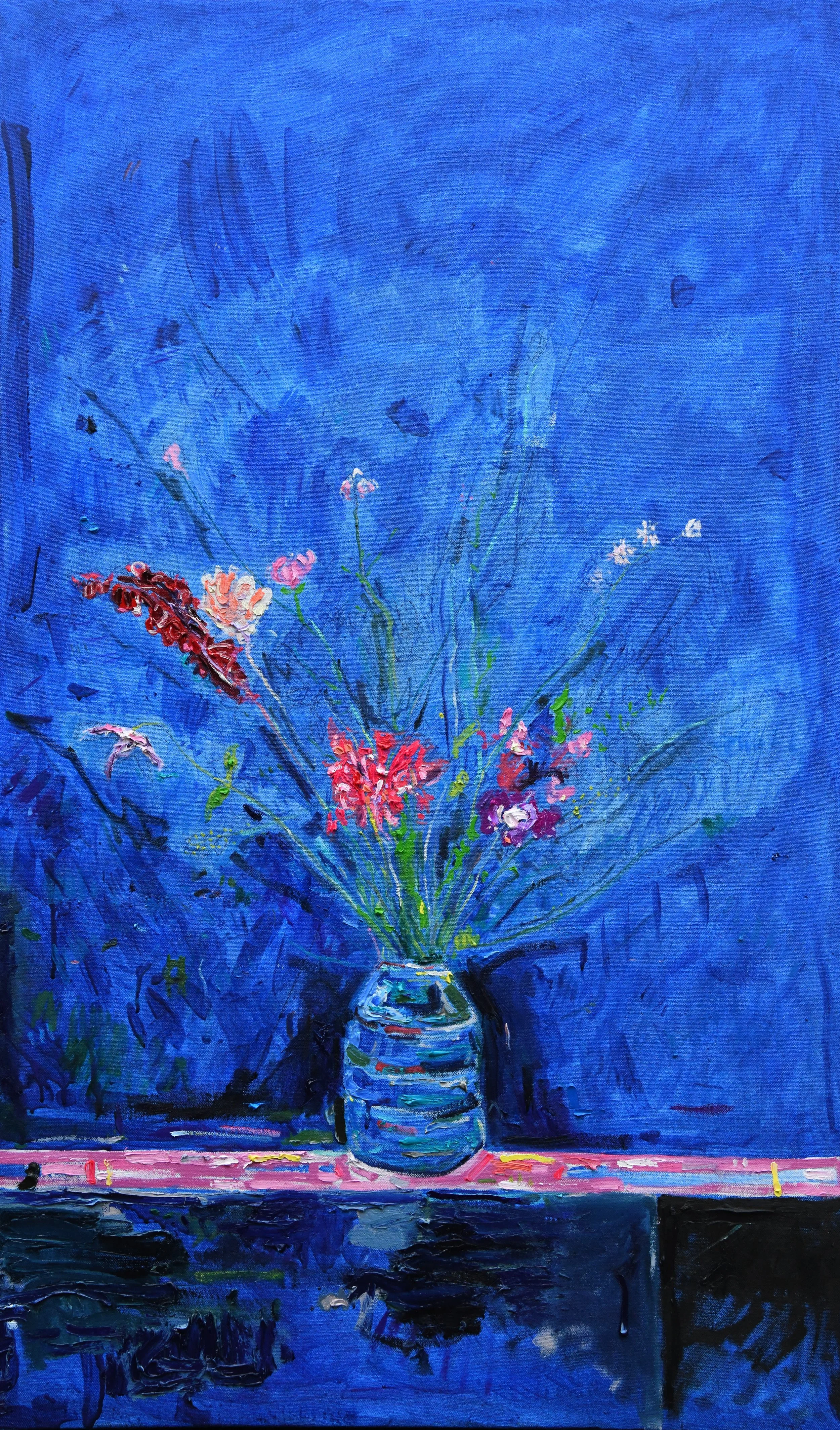 Wishes 2026 Acrylic and Oil on Linen 60 x 36 inches Available
