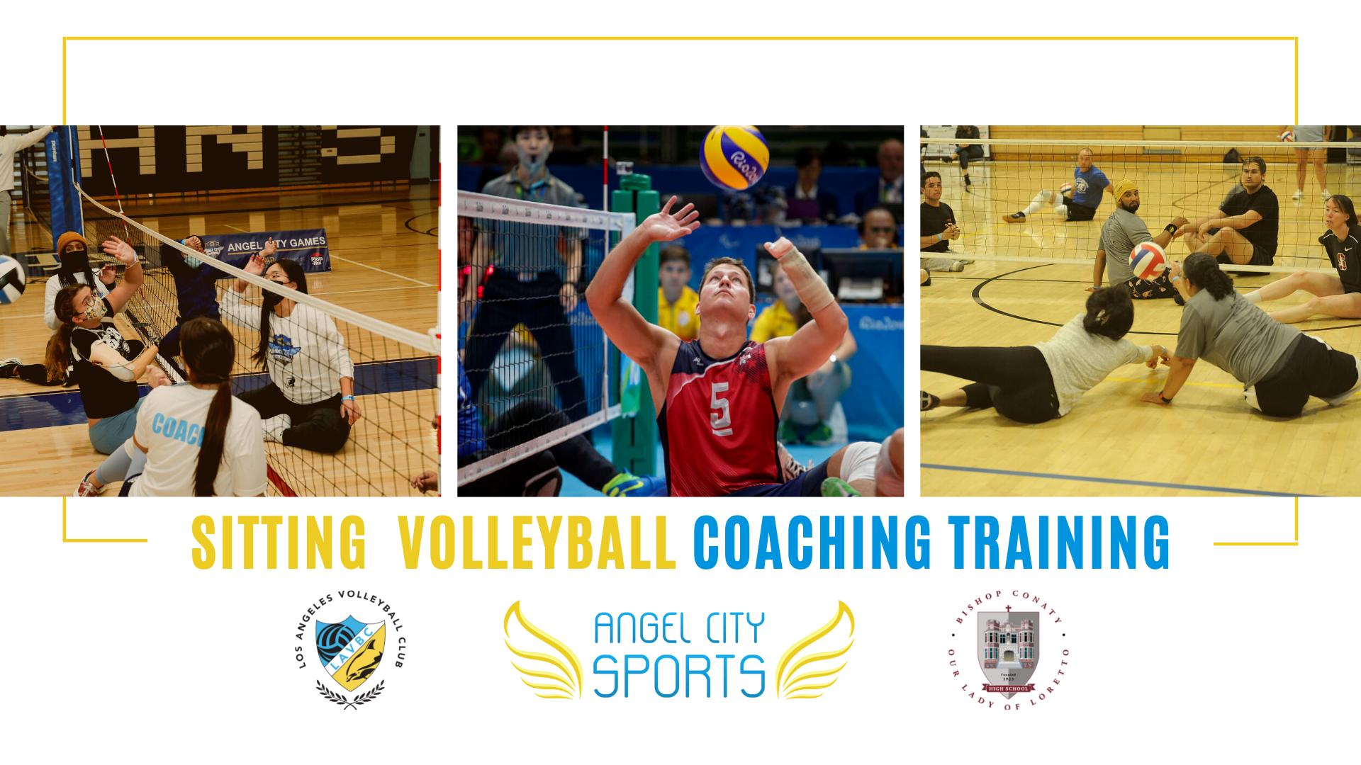 Sitting Volleyball Coaching Training — Angel City Sports