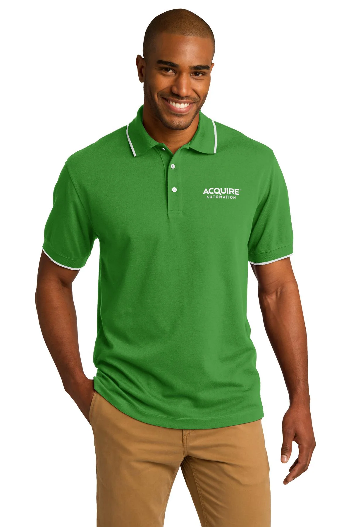 Acquire Automation polo shirt