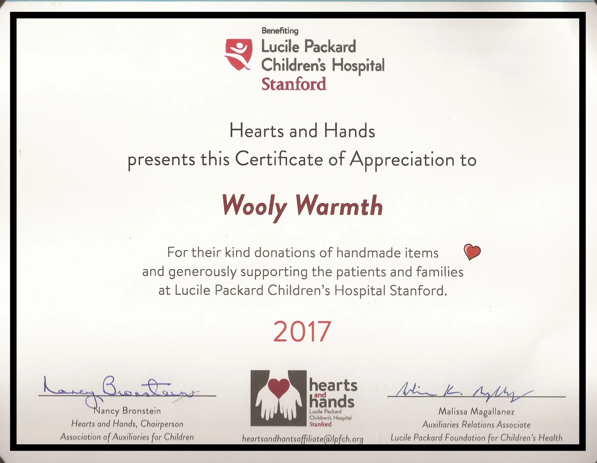 Lucille Packard Certificate.jpg