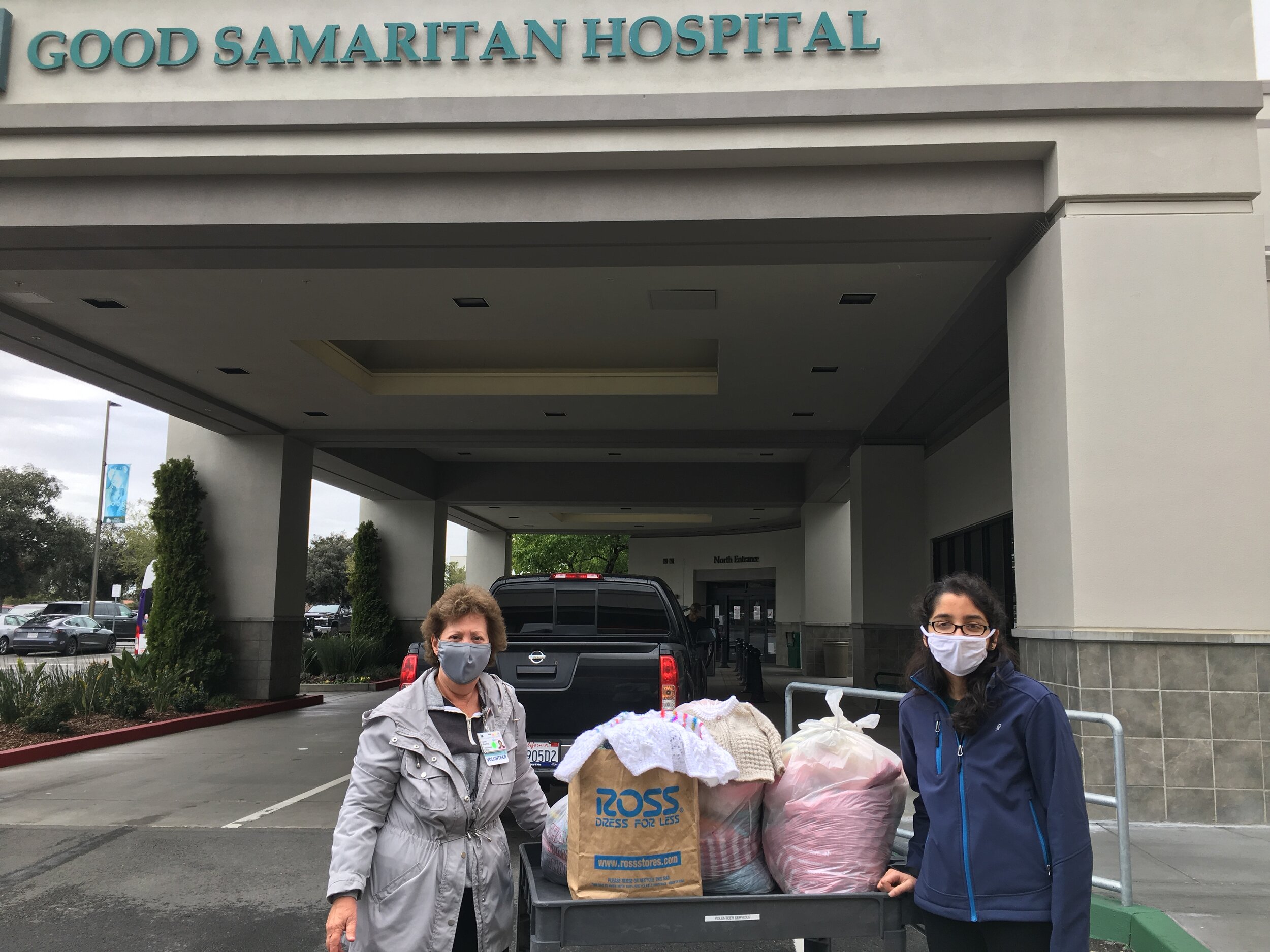 Donations during COVID at Good Samaritan Hospital