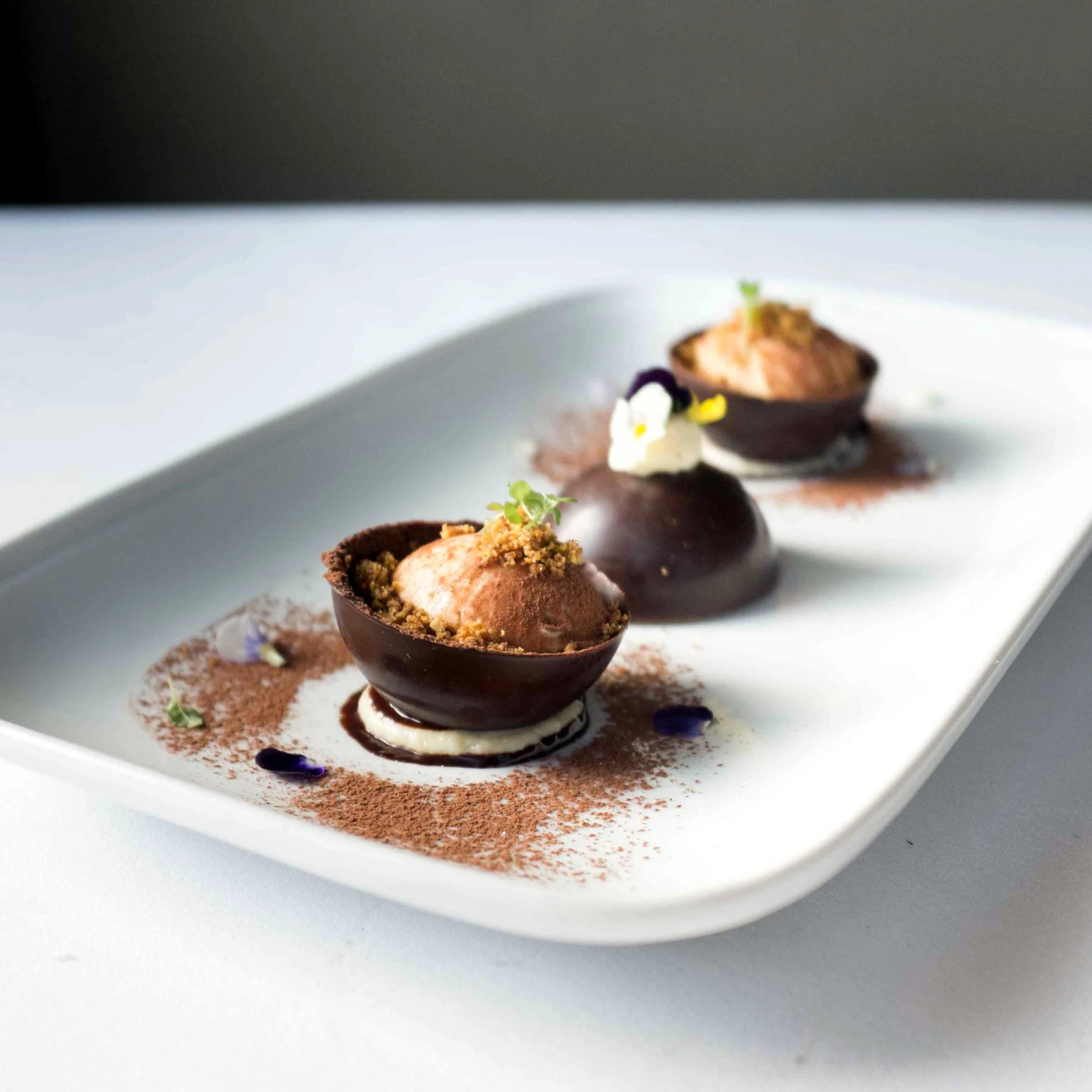 The desserts are always amazing at The Grand Dining Room, Richmond