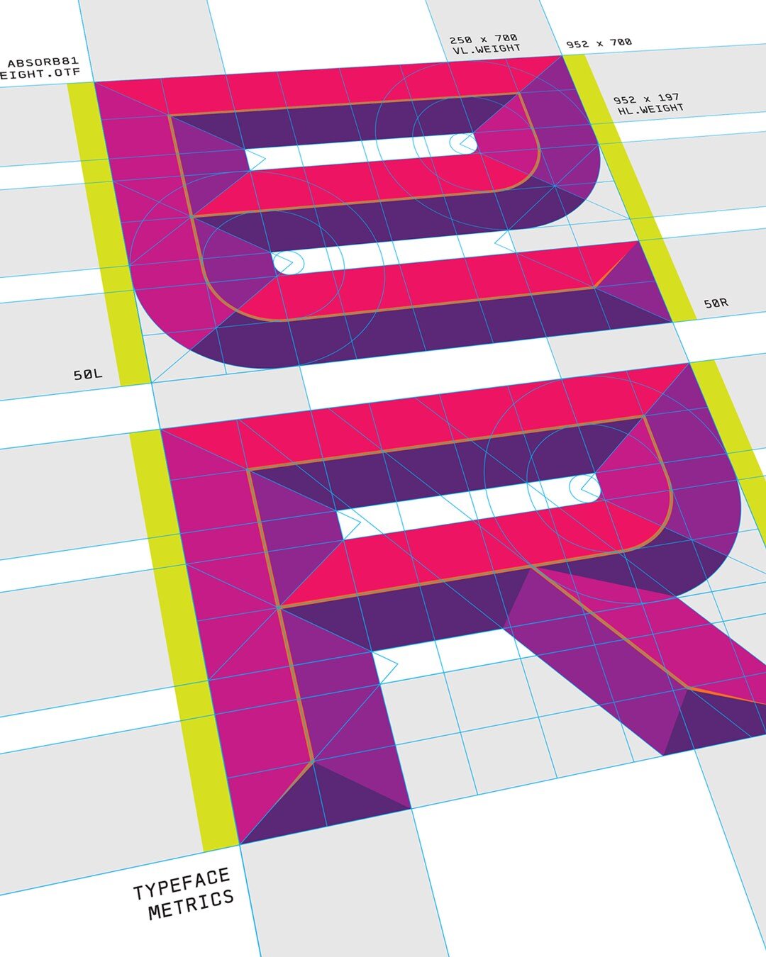 Finishing up all the metrics for my newest SVG font release.
Coming soon!

www.Absorb81.com
Craig@Absorb81.com

#Font #Typeface #Typography #Type #Custom #SVGFont #Colorfont #Vector #Vectorlettering #Letters #Absorb81 #Beveledlettering #Beveledfont