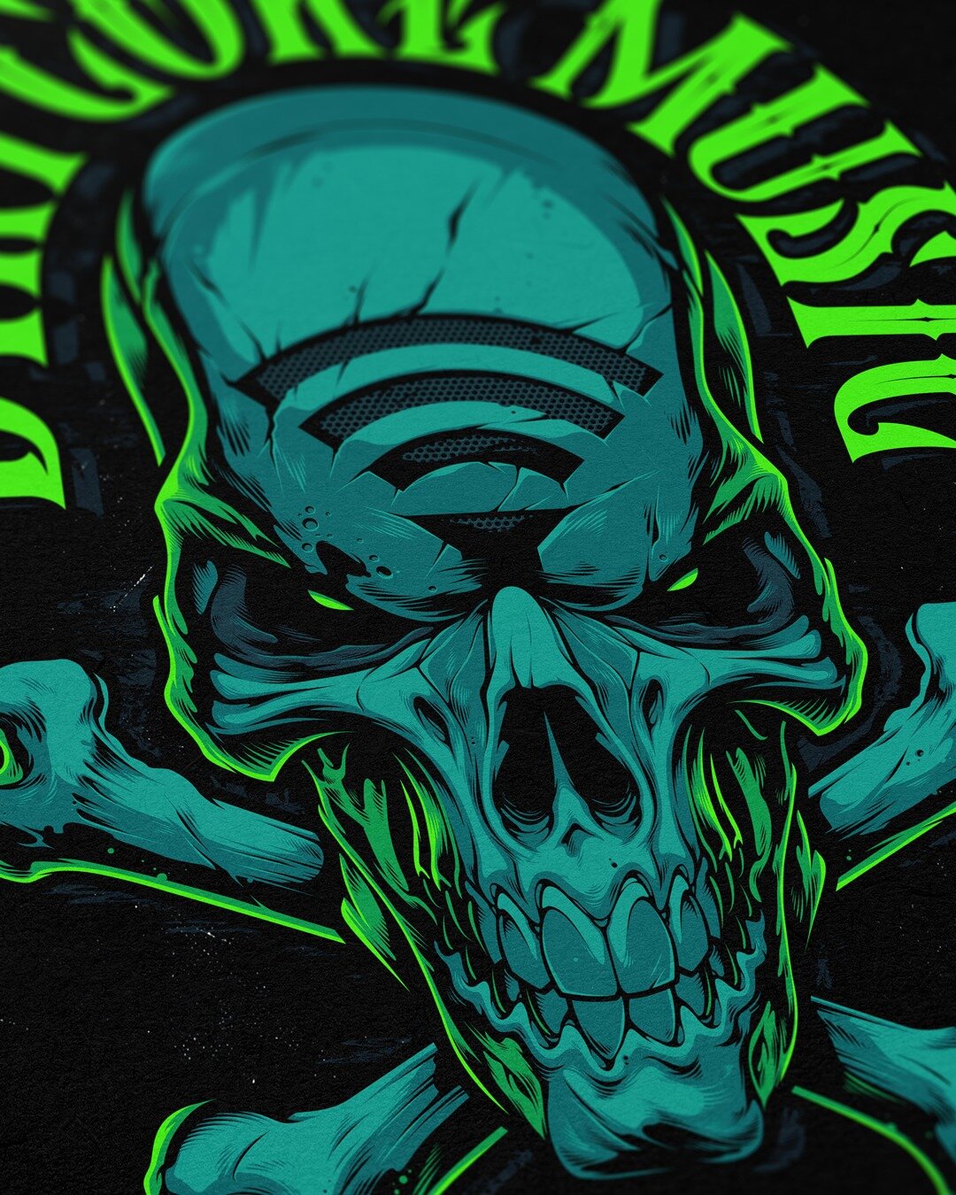 Vector Skull &amp; Lettering for @dirtcoremusic 

www.Absorb81.com
Craig@Absorb81.com

#Dirtcoremusic #Dirtcore #Branding #Vectorillustration #Adobeillustrator #Vector #Vectorart #Design #Absorb81 #Lettering #Type #Skull