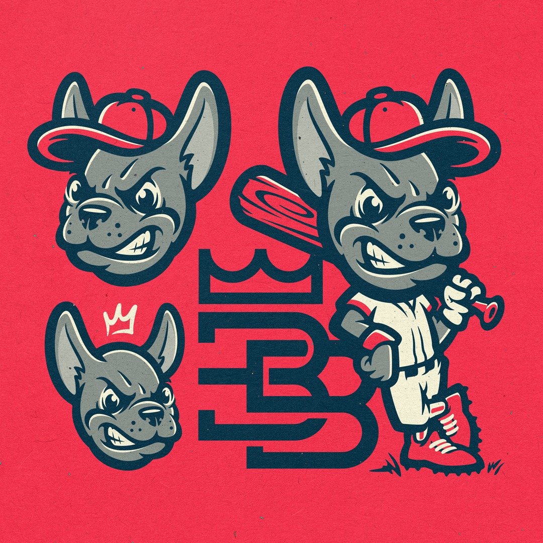 Mascot Design for a client.Ⓒ

www.Absorb81.com
Craig@Absorb81.com

#Mascot #Mascotdesign #Characterdesign #Frenchbulldog #frenchie #Baseballmascot #Absorb81