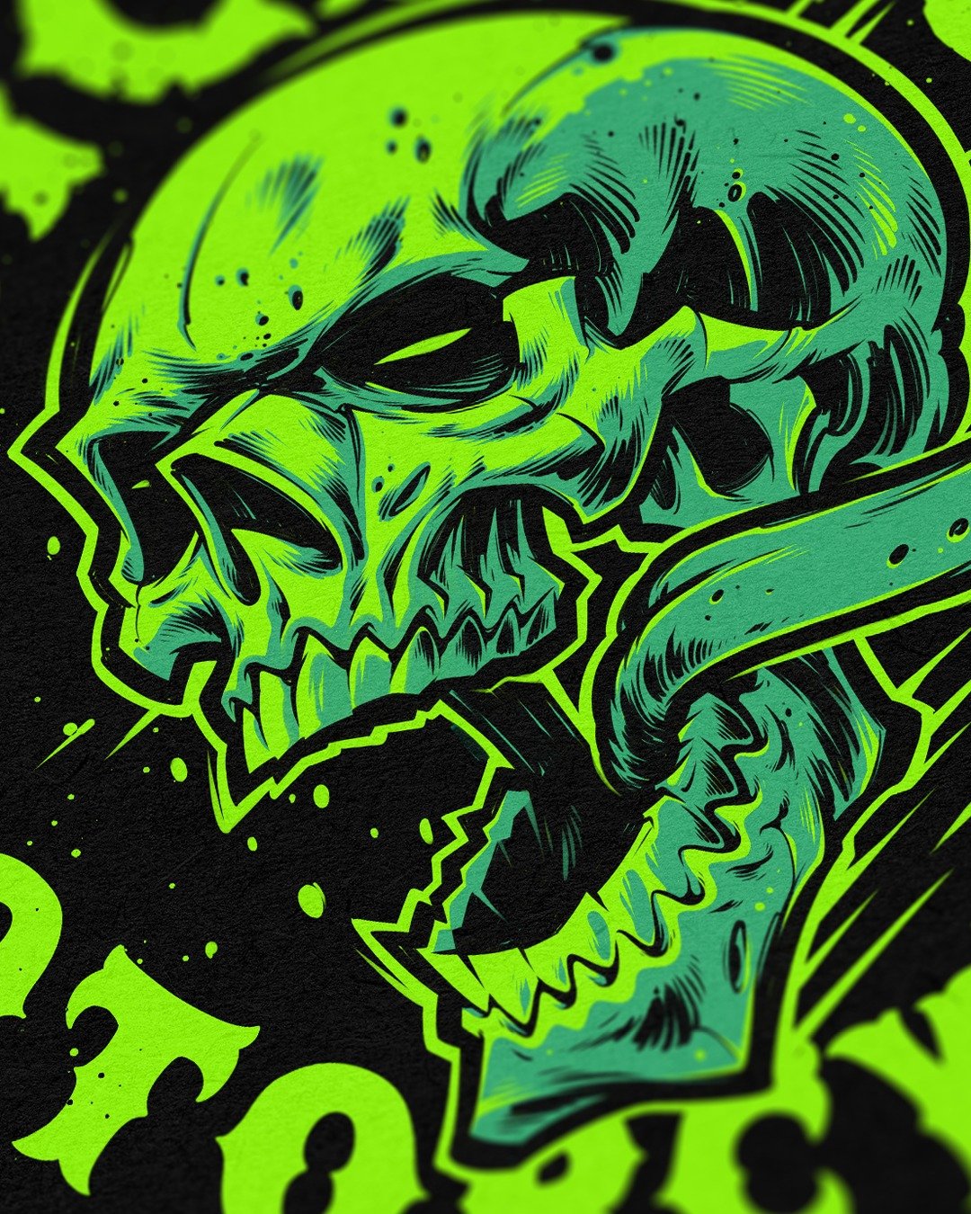 T-Shirt Design for a client.

www.Absorb81.com
Craig@Absorb81.com

#Appareldesign #Tshirt #Screenprint #Silkscreen #Graphictee #Skull #Skulldesign #Absorb81