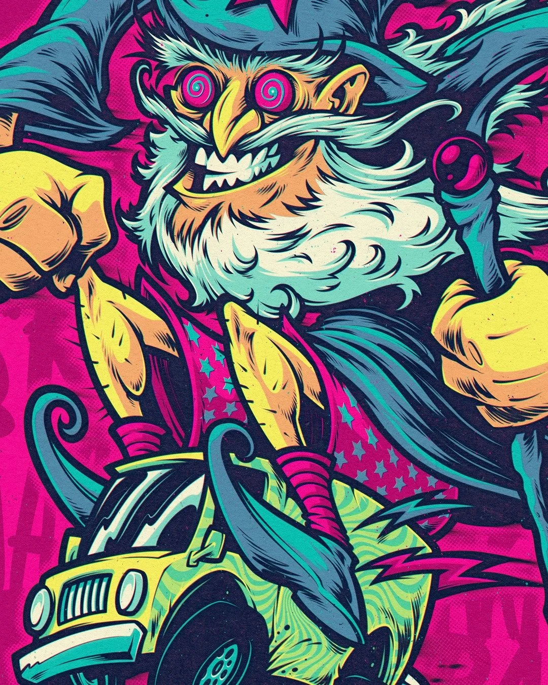 Wizard Illustration

www.Absorb81.com
Craig@Absorb81.com

#Wizard #Illustration #Absorb81 #Blacklight #Poster #Posterdesign #Comicbookcoloring