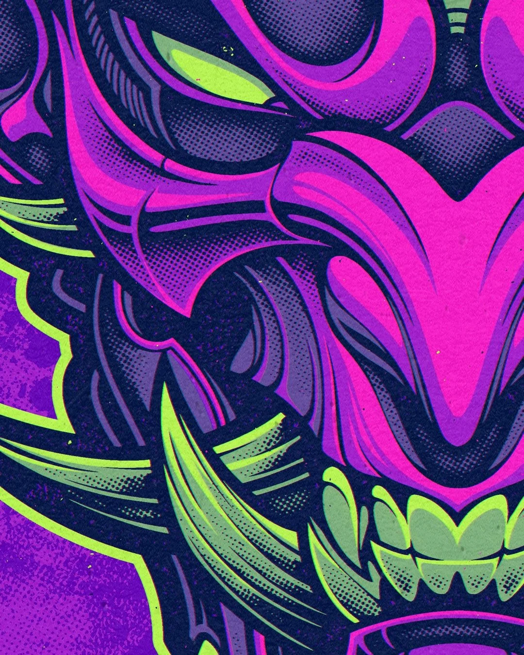 ONI MASK

www.Absorb81.com
Craig@Absorb81.com

#Oni #Onimask #Japanesemask #Colorscheme #Design #Illustration #Halftones #absorb81