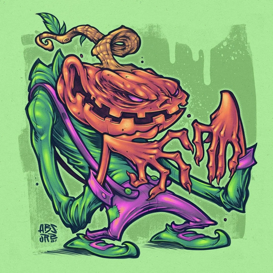 Happy Halloween! 

www.Absorb81.com
Craig@Absorb81.com

#Jackolantern #Halloween #Creepy #Pumpkin #Drawing #Art #Absorb81 #Digitalpainting #Sketch