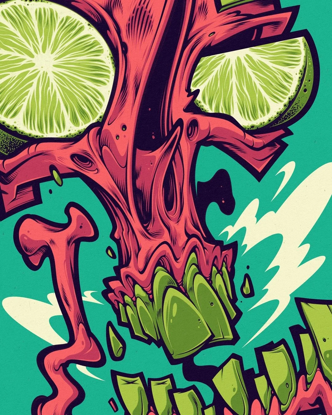 Zest in Peace!

www.Absorb81.com
Craig@Absorb81.com

#Skull #Skulldesign #Tattoo #Absorb81 #Illustration #Graffiti #characterdesign