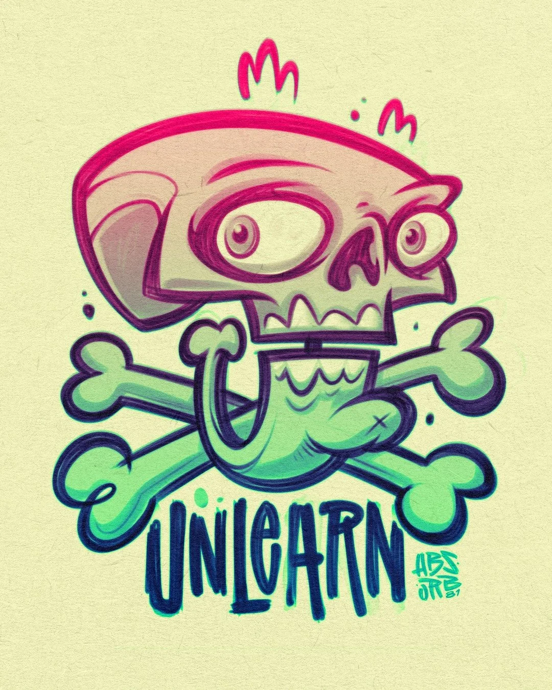UNLEARN

www.Absorb81.com
Craig@Absorb81.com

#Skull #Absorb81 #Sketch #Illustration #Skullmascot #Apparel #Silkscreendesign