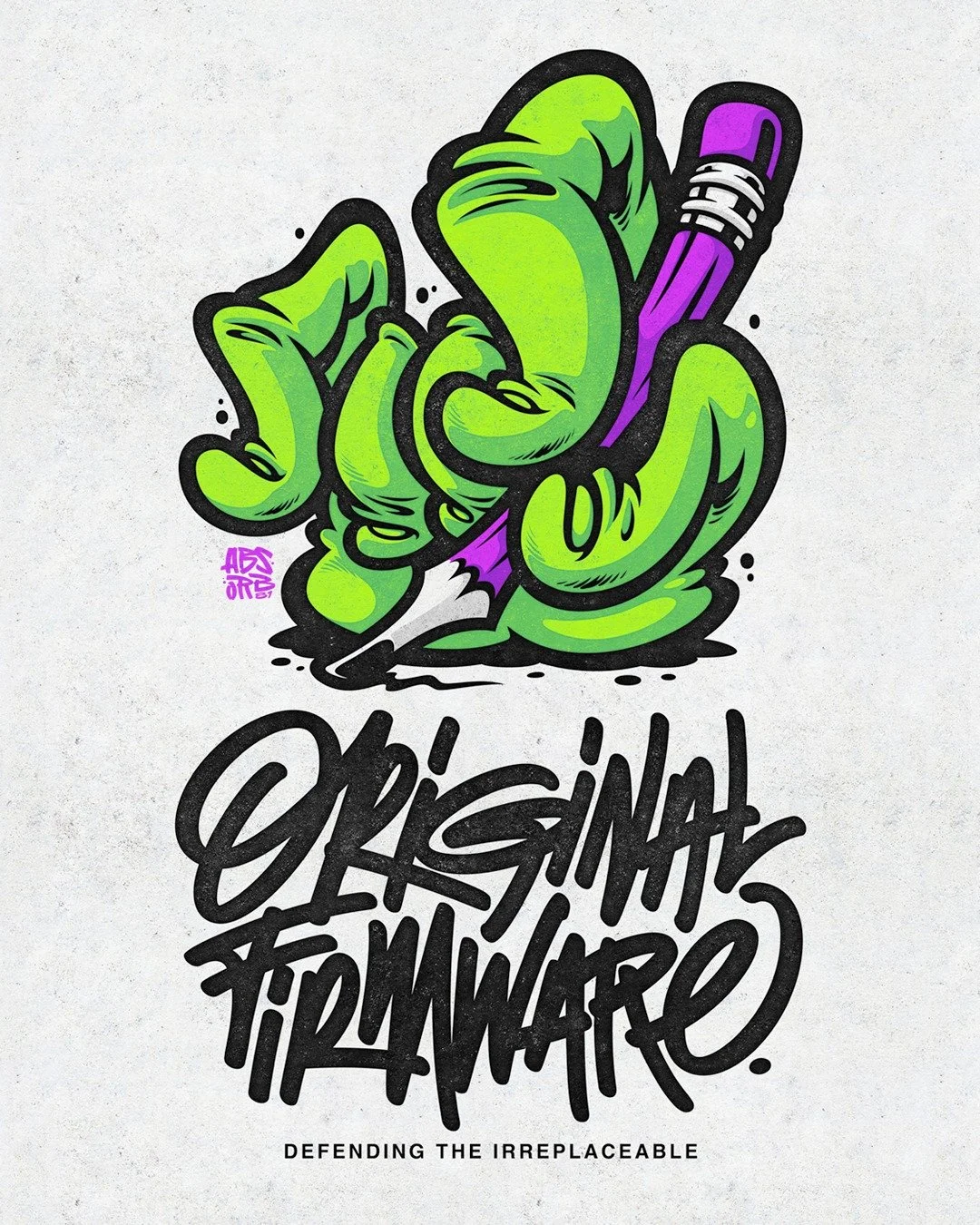 ORIGINAL FIRMWARE.
Defending the Irreplaceable "human" element in the artistic process.

www.Absorb81.com
Craig@Absorb81.com