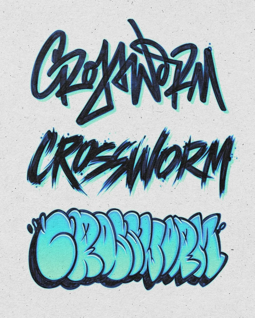 Crossworm Custom Lettering

www.Absorb81.com
Craig@Absorb81.com

#Type #Typography #Lettering #Absorb81