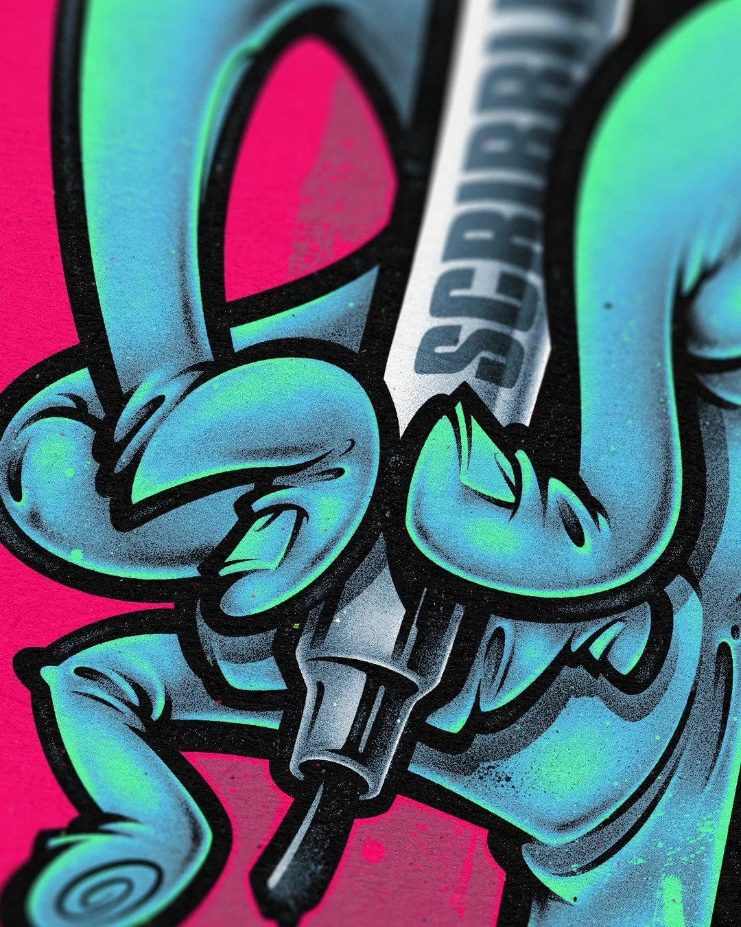 Scribble Stick.

www.Absorb81.com
Craig@Absorb81.com

Clip Studio Paint and Adobe Photoshop

#Marker #Graffiti #Ink #Paintmarker #Absorb81
