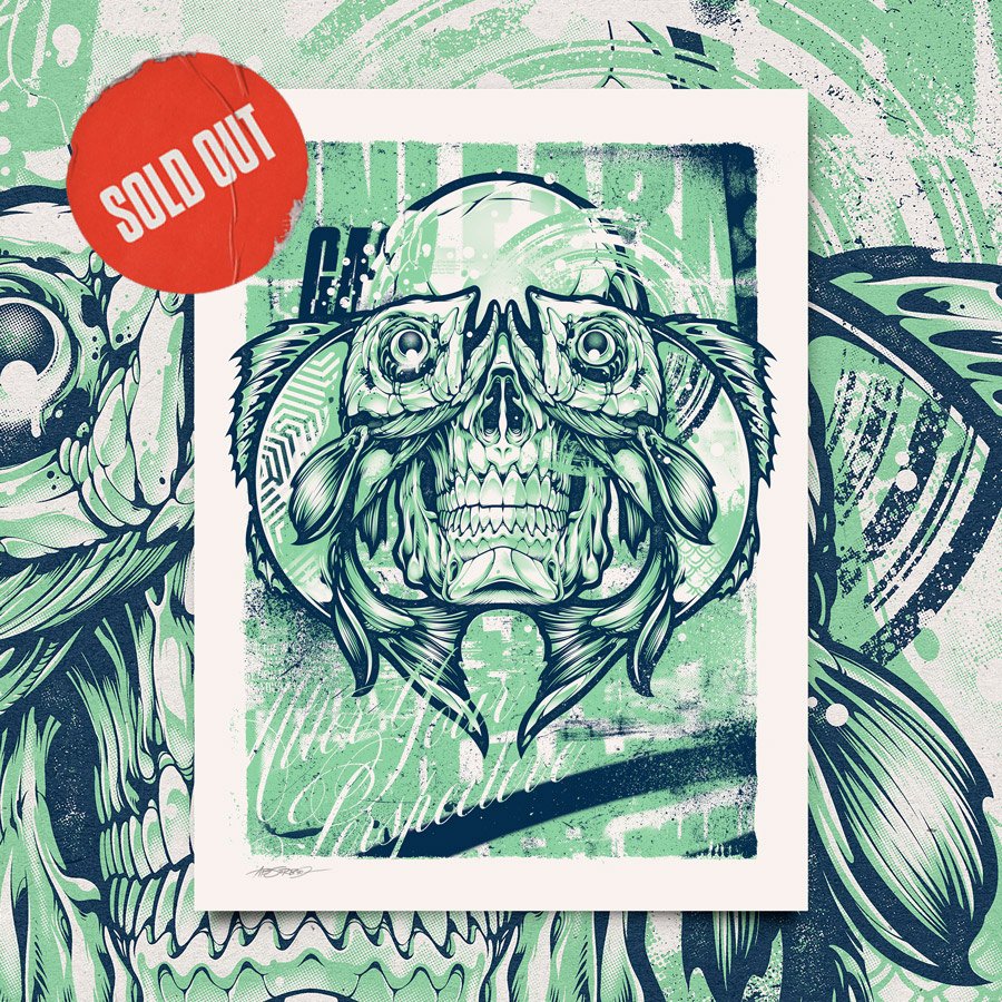 Unlearn - Screen Print
