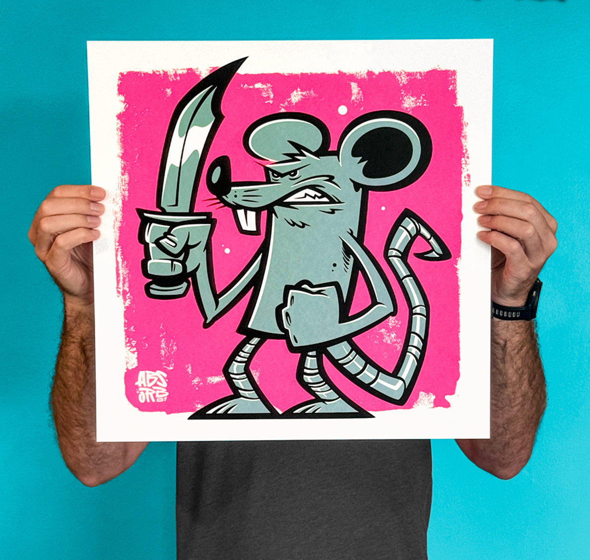 Cutthroat Critter Screen Print