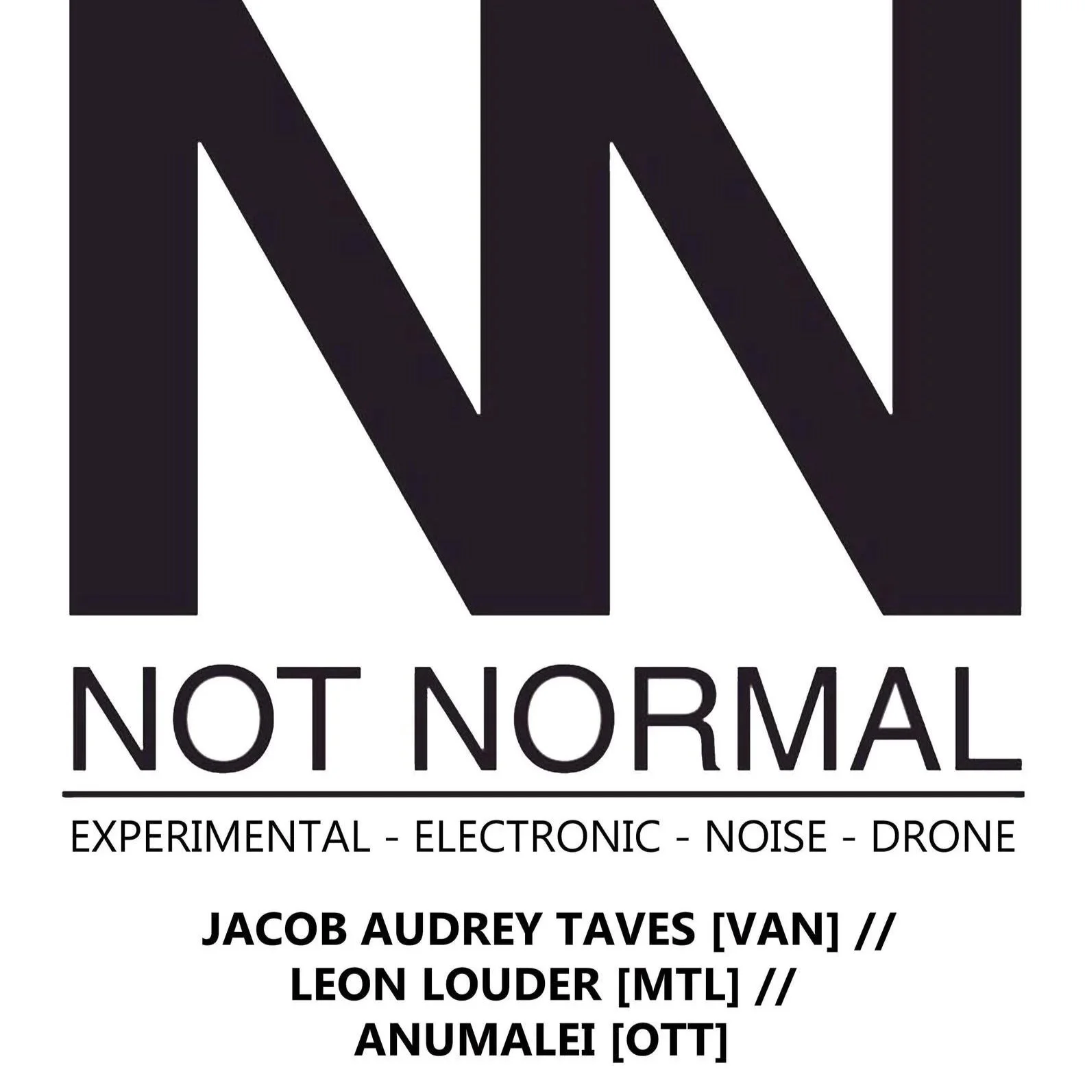 EVENT: Not Normal Experimental Music Night