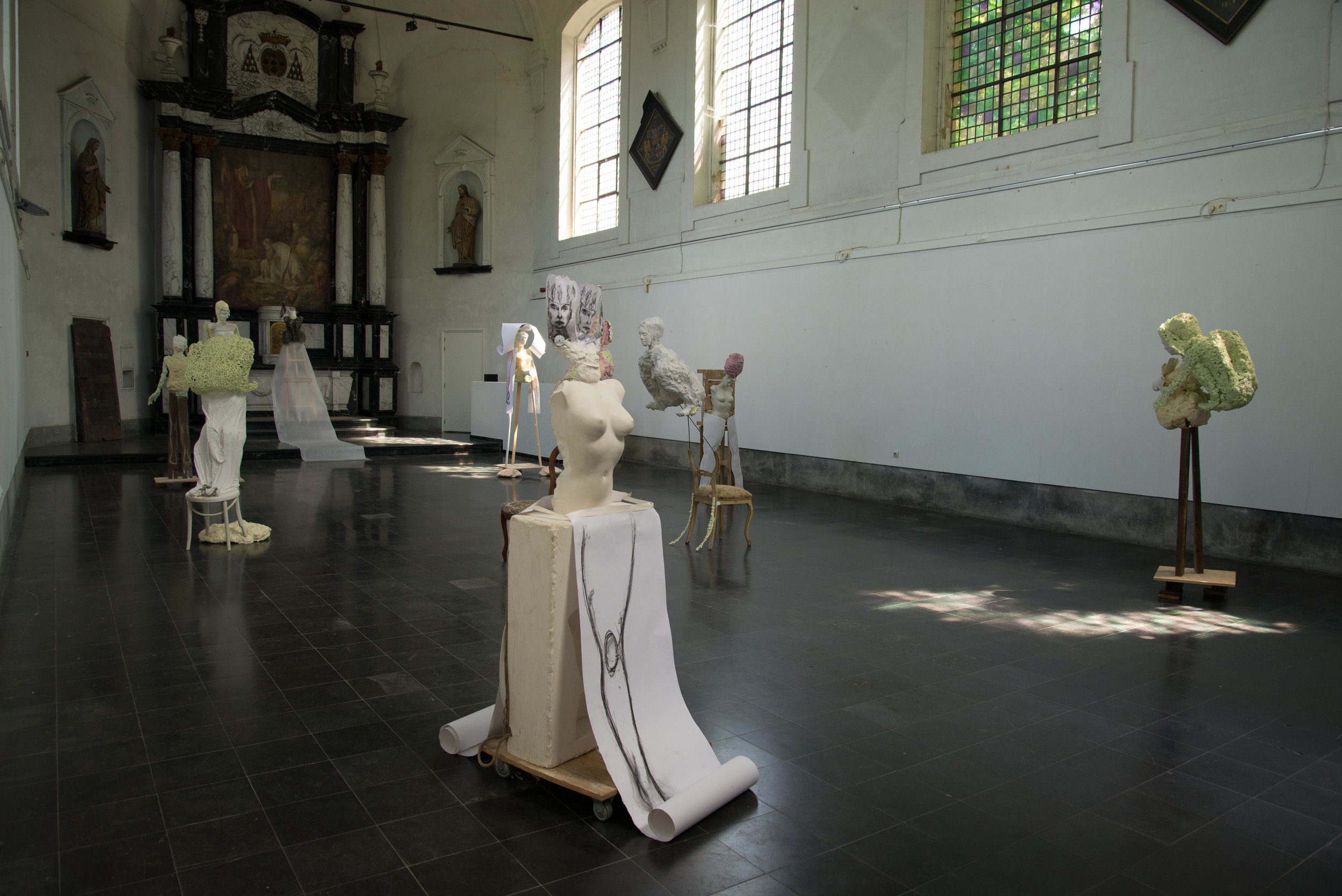 heading for the purple planet (exhibition view)