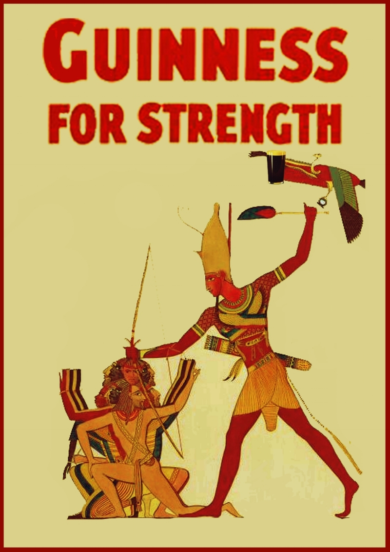 My Egyptomania Guinness Inspired Poster
