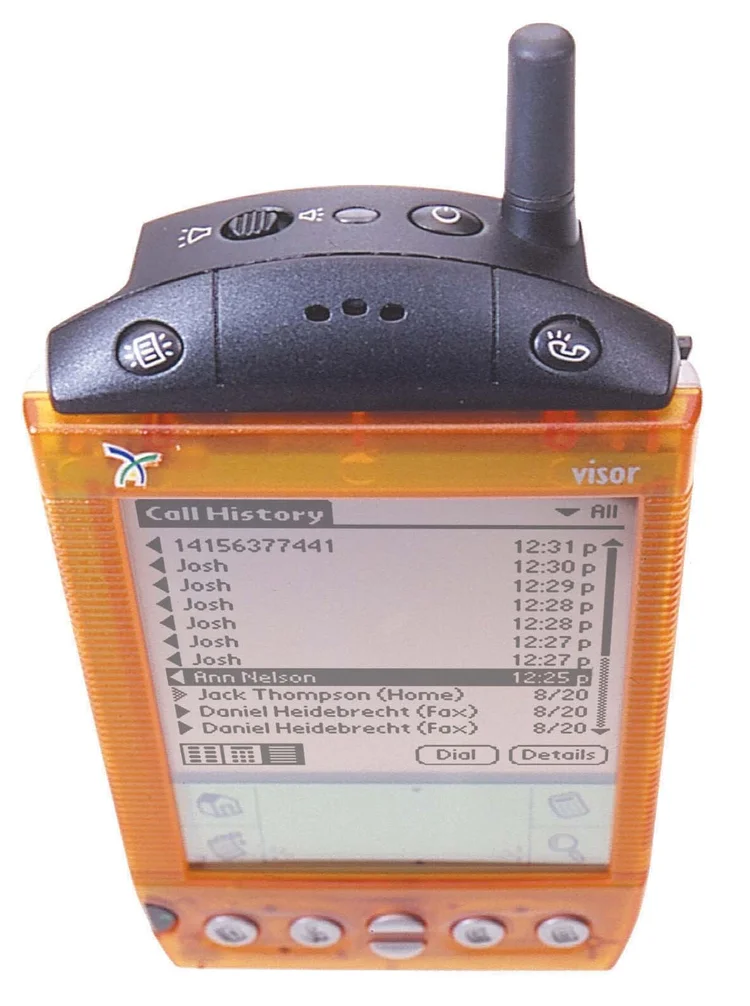 One of the first smartphones