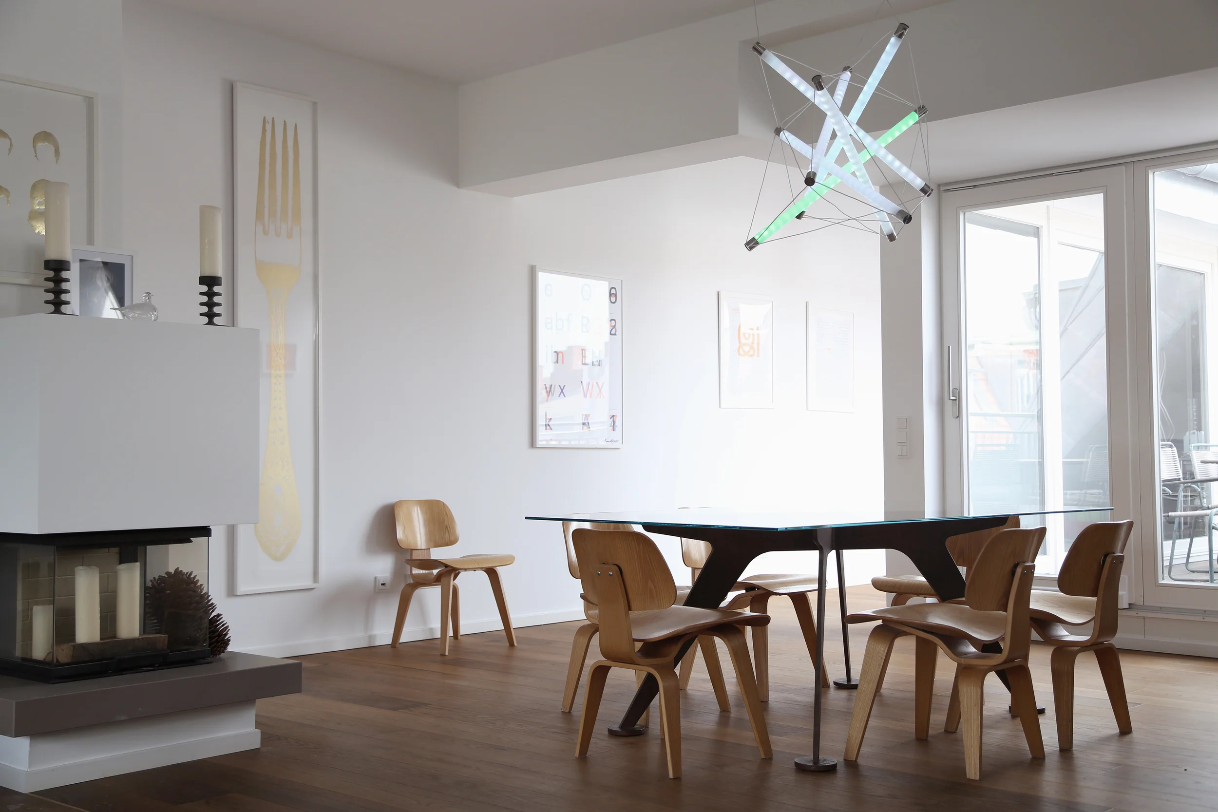 Tensegrity Chandelier