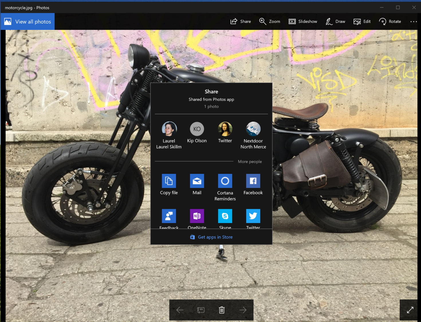 New Share UI