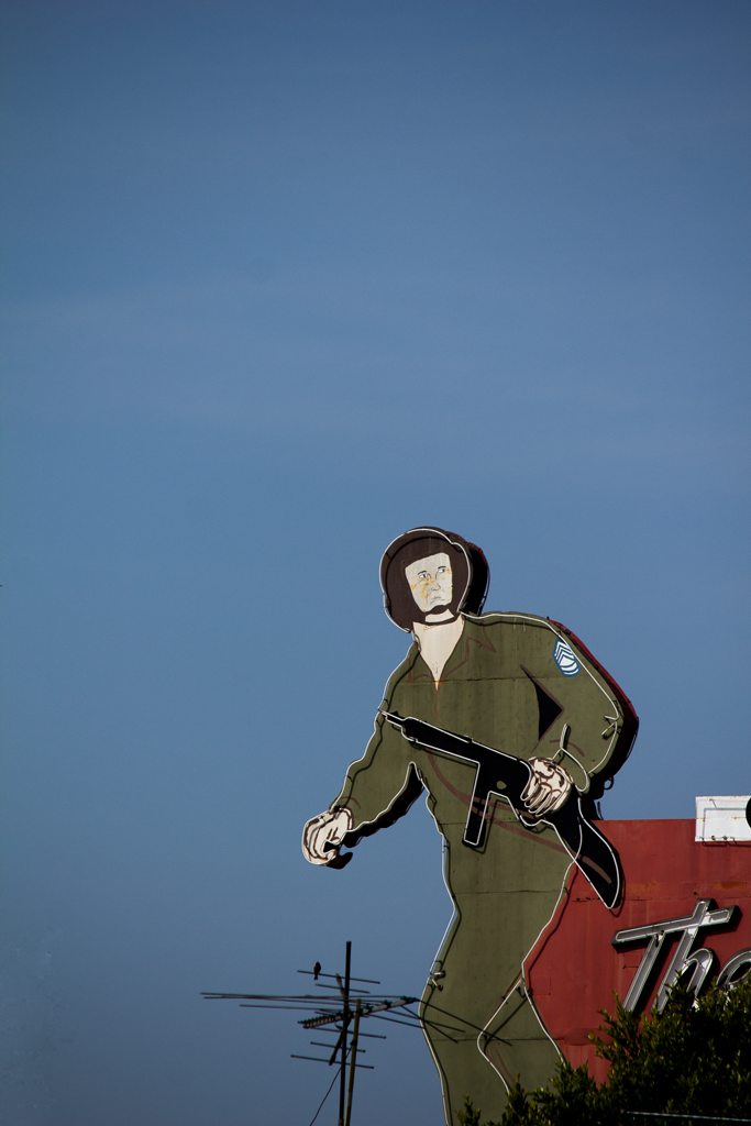 Come the war, Hollywood, Los Angeles, 2013
