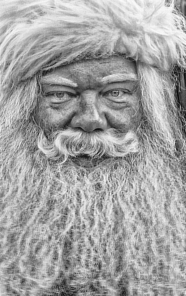 Santa, The Southbank, London, 2012