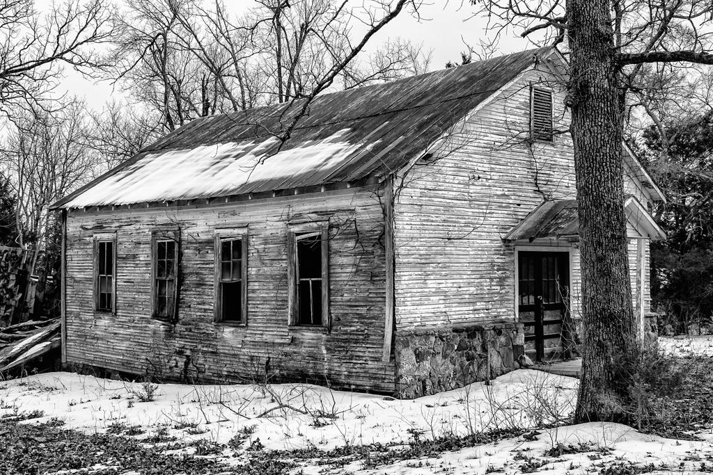 Abdandoned Church, Arkansas, 2014
