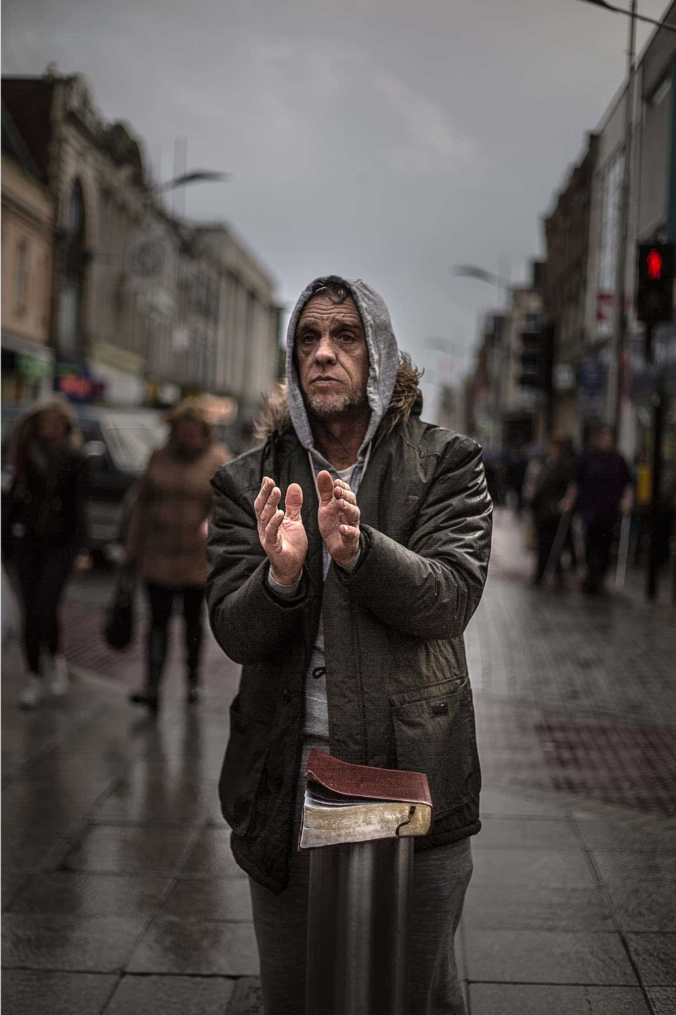 Preacher, Southend Town Centre, January 2016