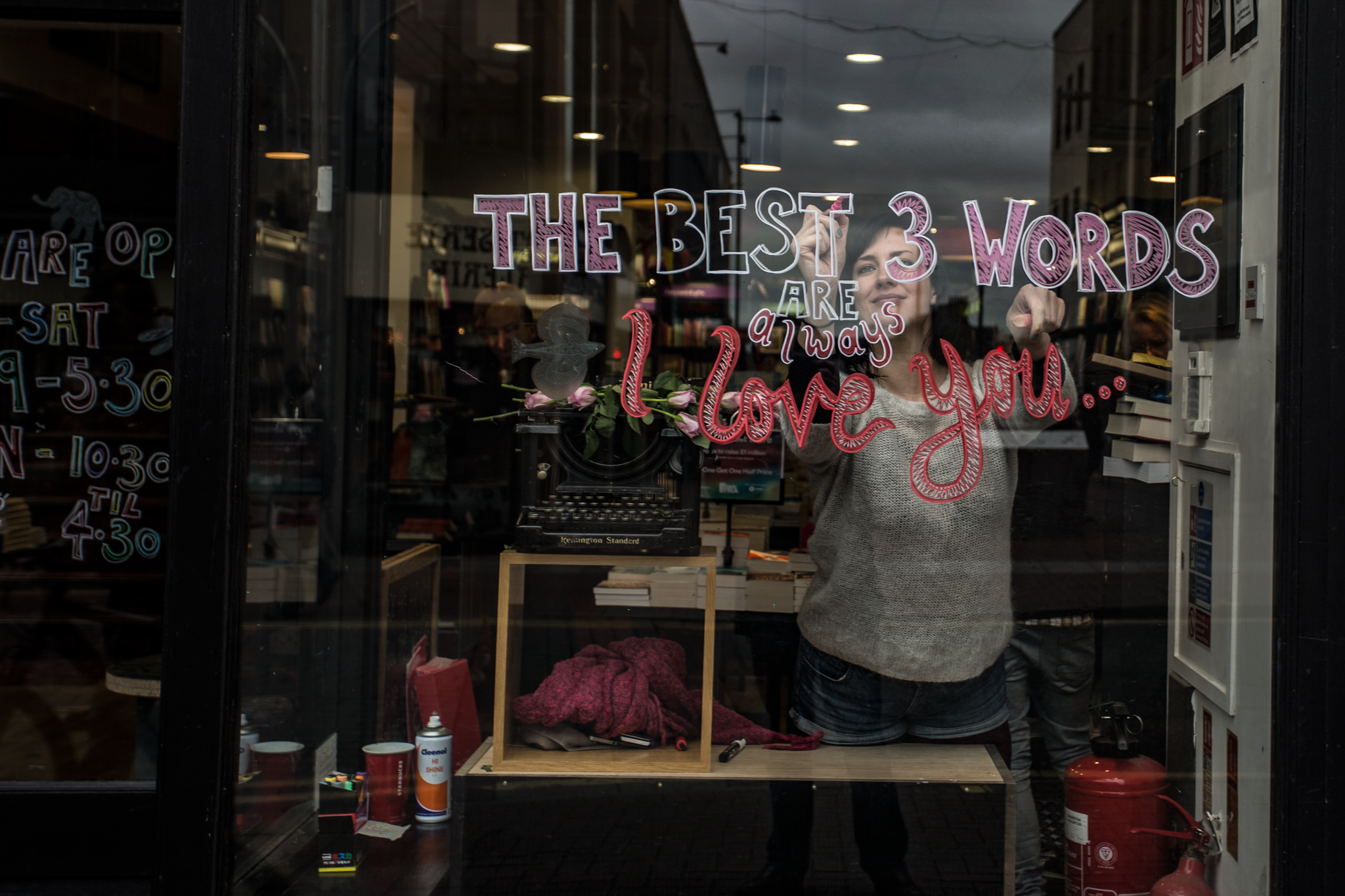 Love, Southend Town Centre, February 2016