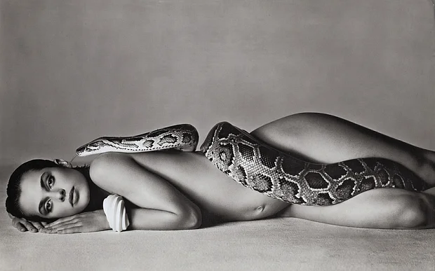"Nastassja Kinski and the Serpent" (1981) (c) Richard Avedon