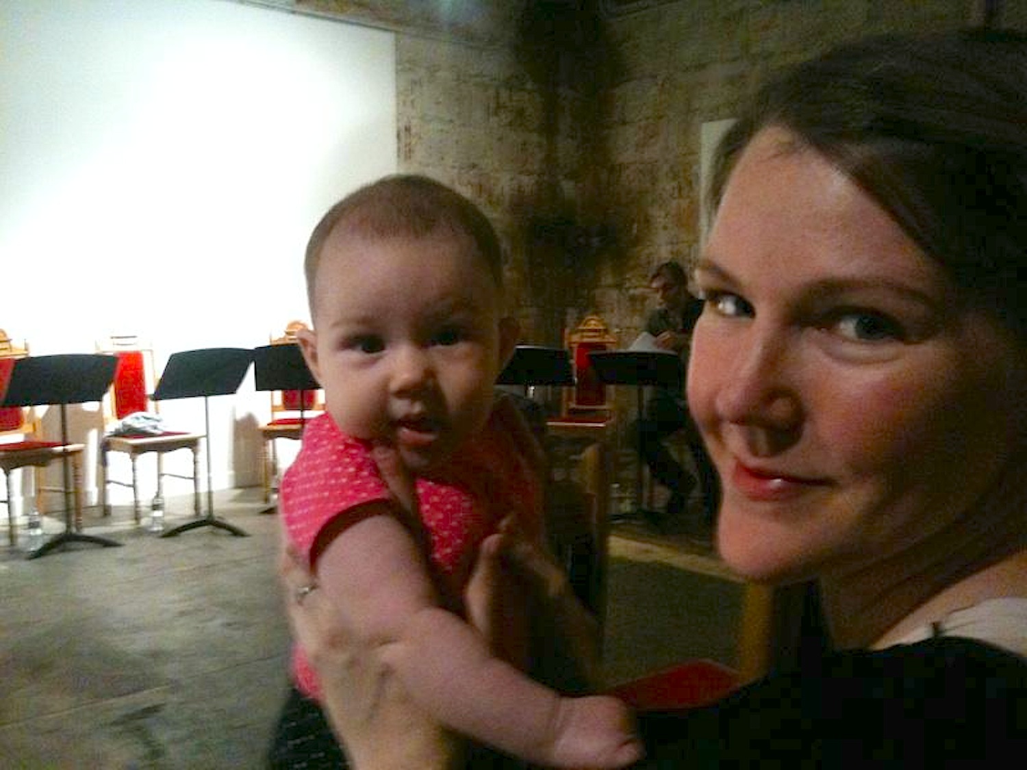  TIME WITH MY DAUGHTER BEFORE STAGED READING... 