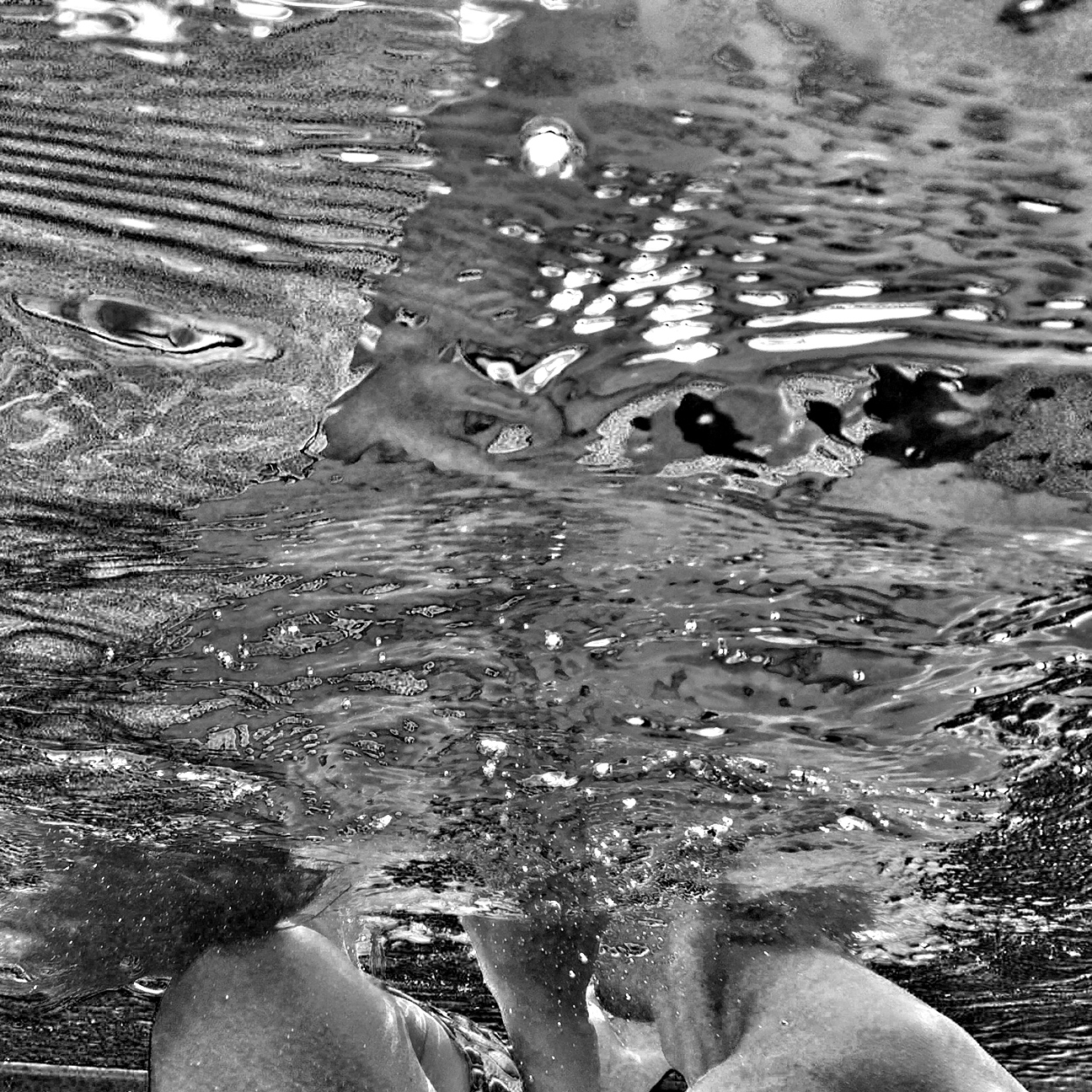 couple underwater