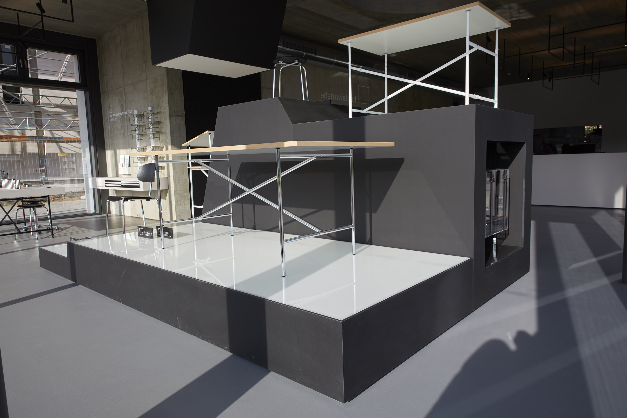 The E2 Table on Exhibit