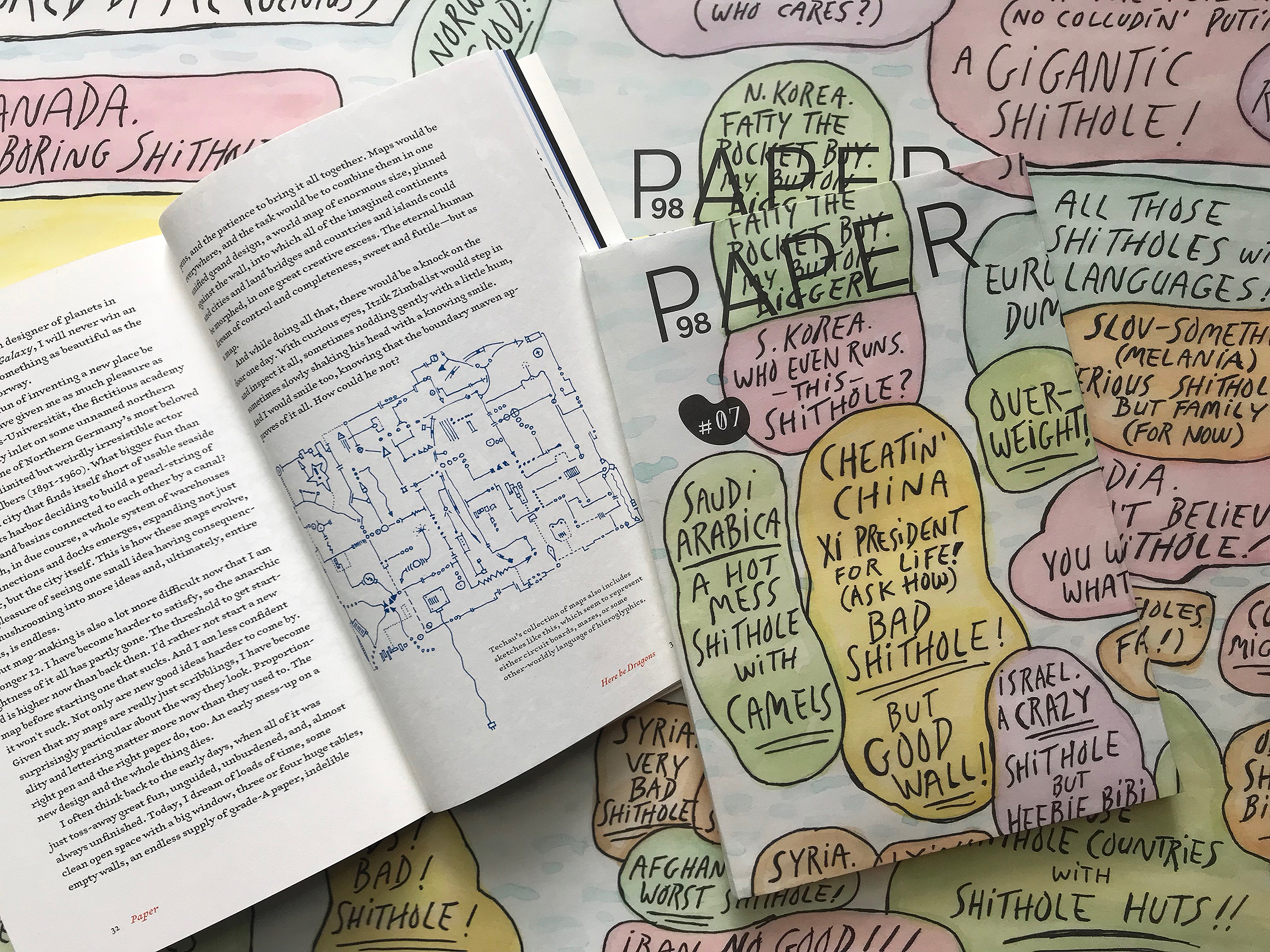 P98A Paper #07 is coming! - listing images courtesy of P98A/PAPER