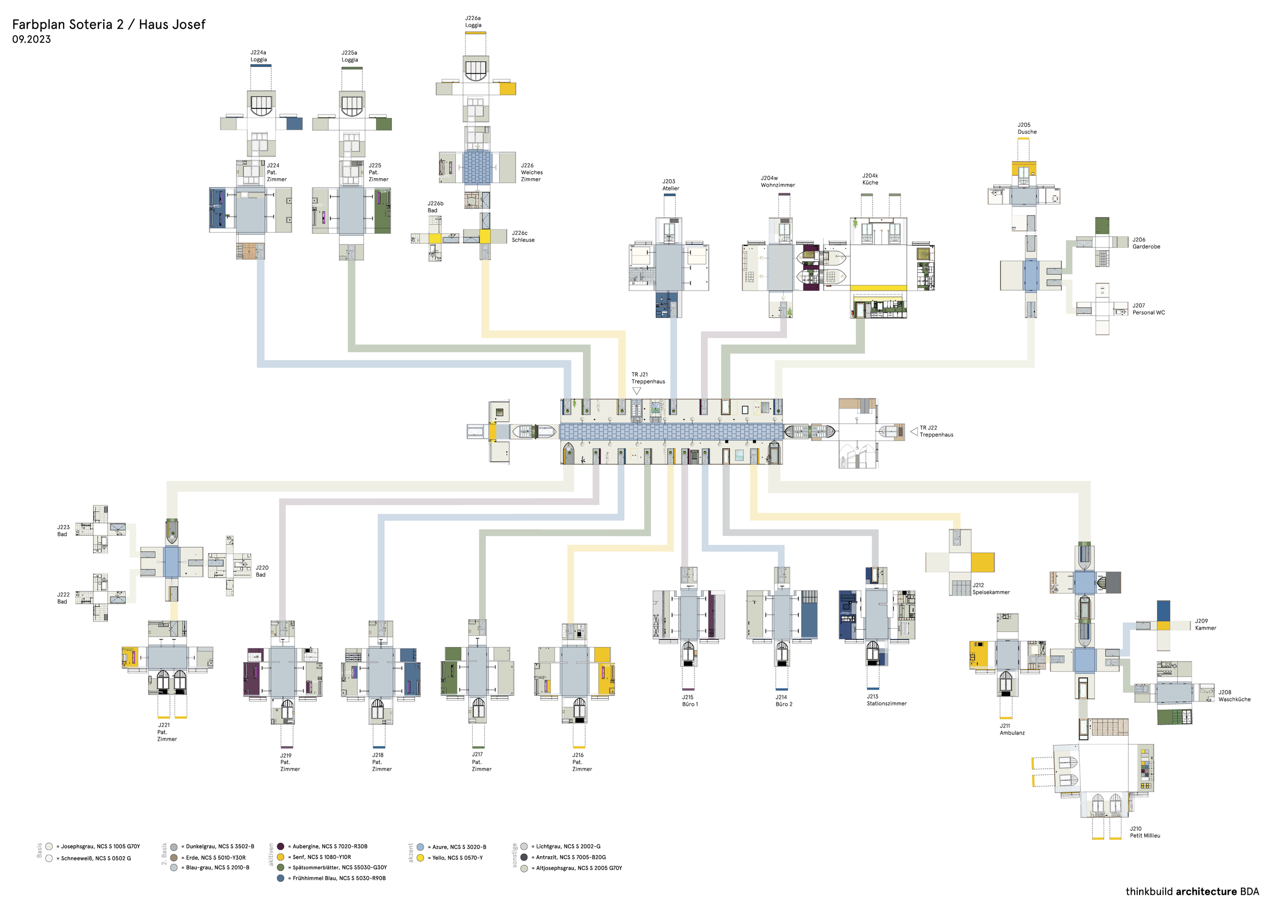 FARBPLAN – Colour plan 