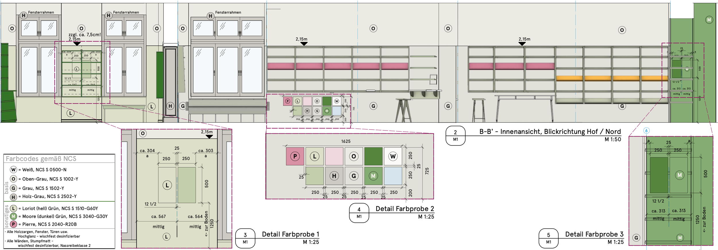 FARBPLAN / Colour plan
