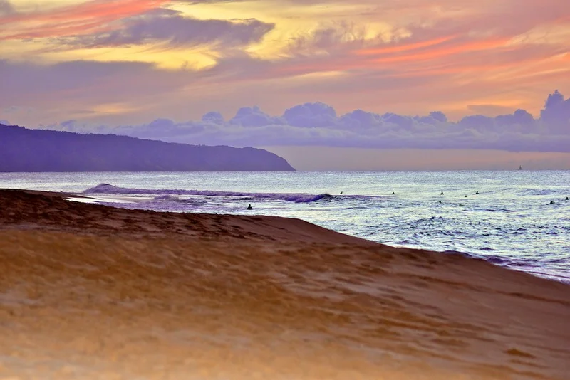 Beach in Oahu, Hawaii
