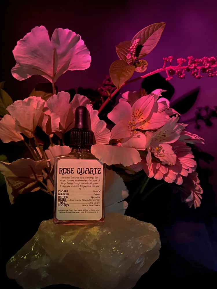 Rose Quartz Ritual Gem Essence  Moon Nectar Apothecary