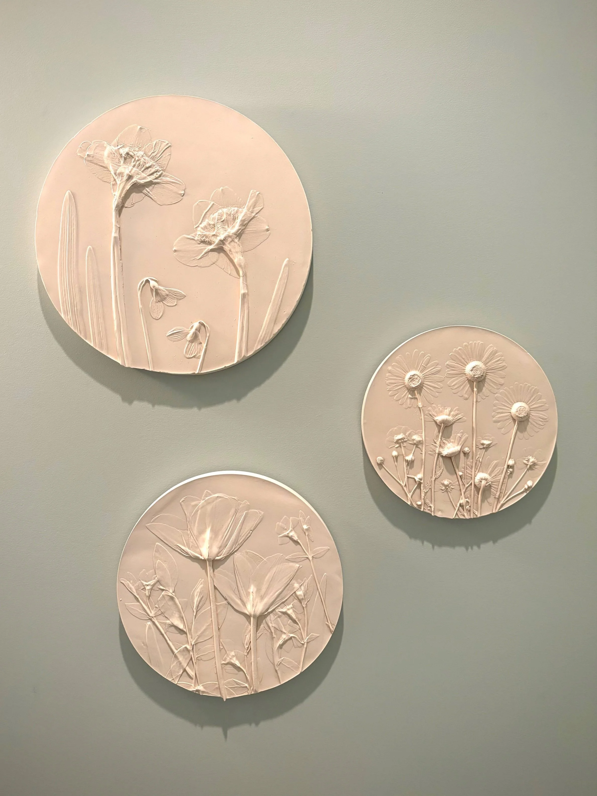  One-of-a-kind botanical casts - various sizes, shapes and paint treatment.  Commissions and limited selection available. Please inquire. 