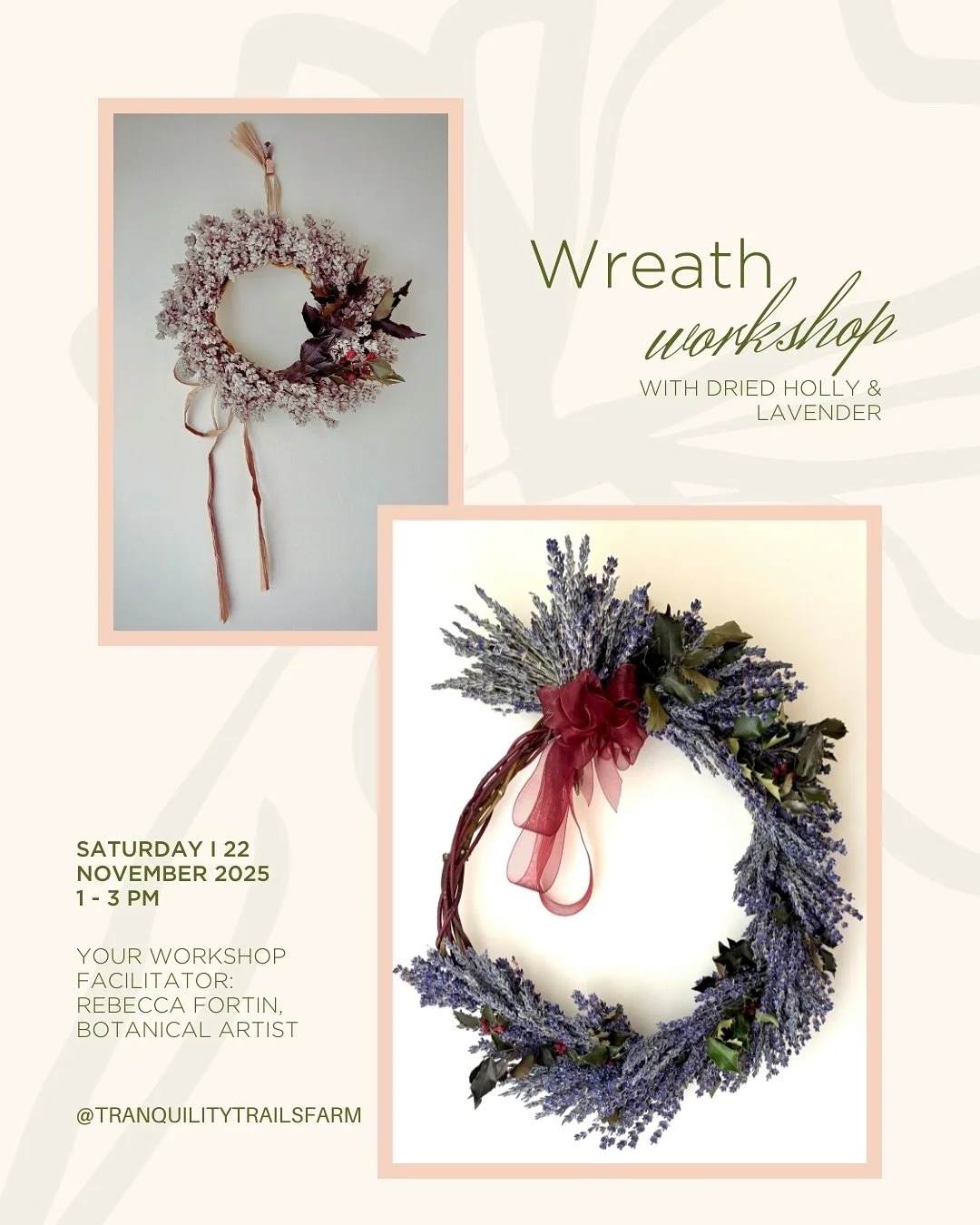 I know for some it seems early to think about the holidays, but did you know there&rsquo;s only about 7 weeks until Christmas?
Scary, I know! (ahem, hope you had a Happy Halloween!)

Not to worry. I am happy to help! 

I&rsquo;ll be @tranquilitytrail