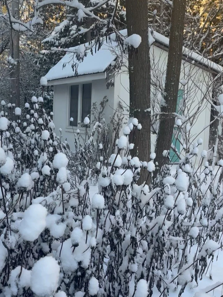 &ldquo;I may not have the time, but I have time.&rdquo;
A broken vintage clock sits quietly on my table at the Toronto Botanical Garden &mdash; reminding us that even in the rush of the season, we can choose to pause.

I&rsquo;m here this weekend, sh