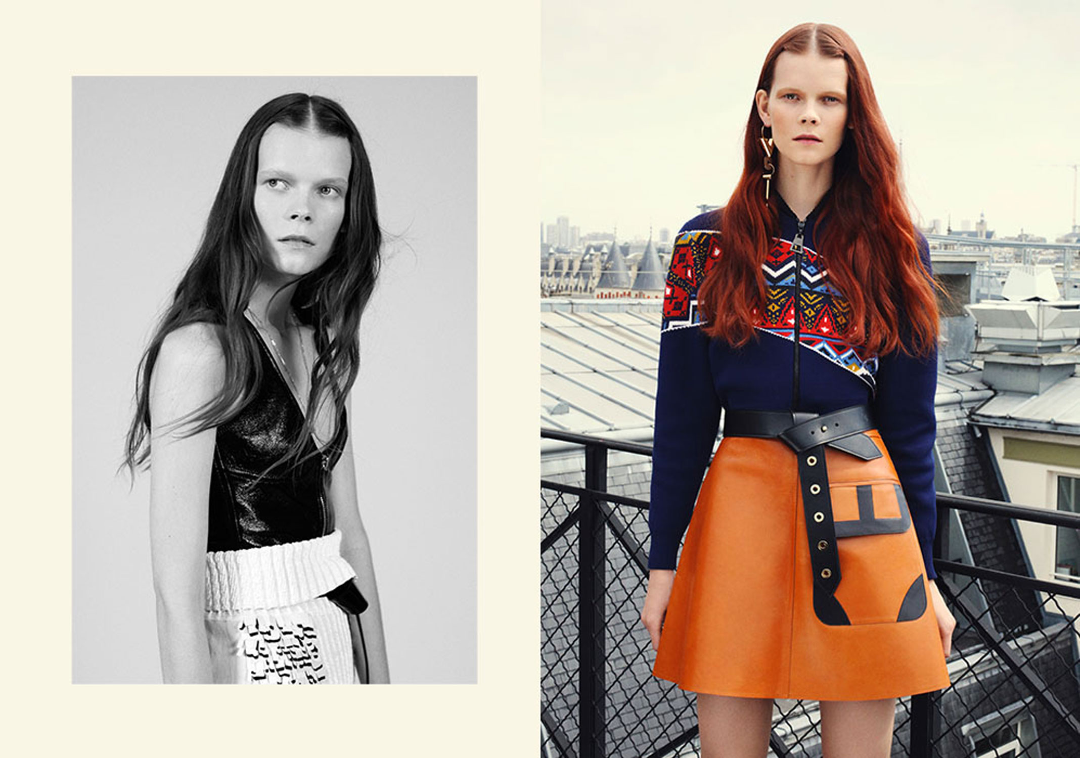 Telegraph Fashion Story in Stella styled by Charlie Harrington. Spread 1.