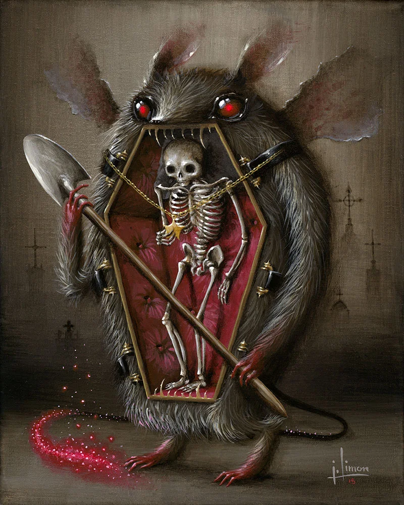 Coffin Mouth, 8x10 – in my shop