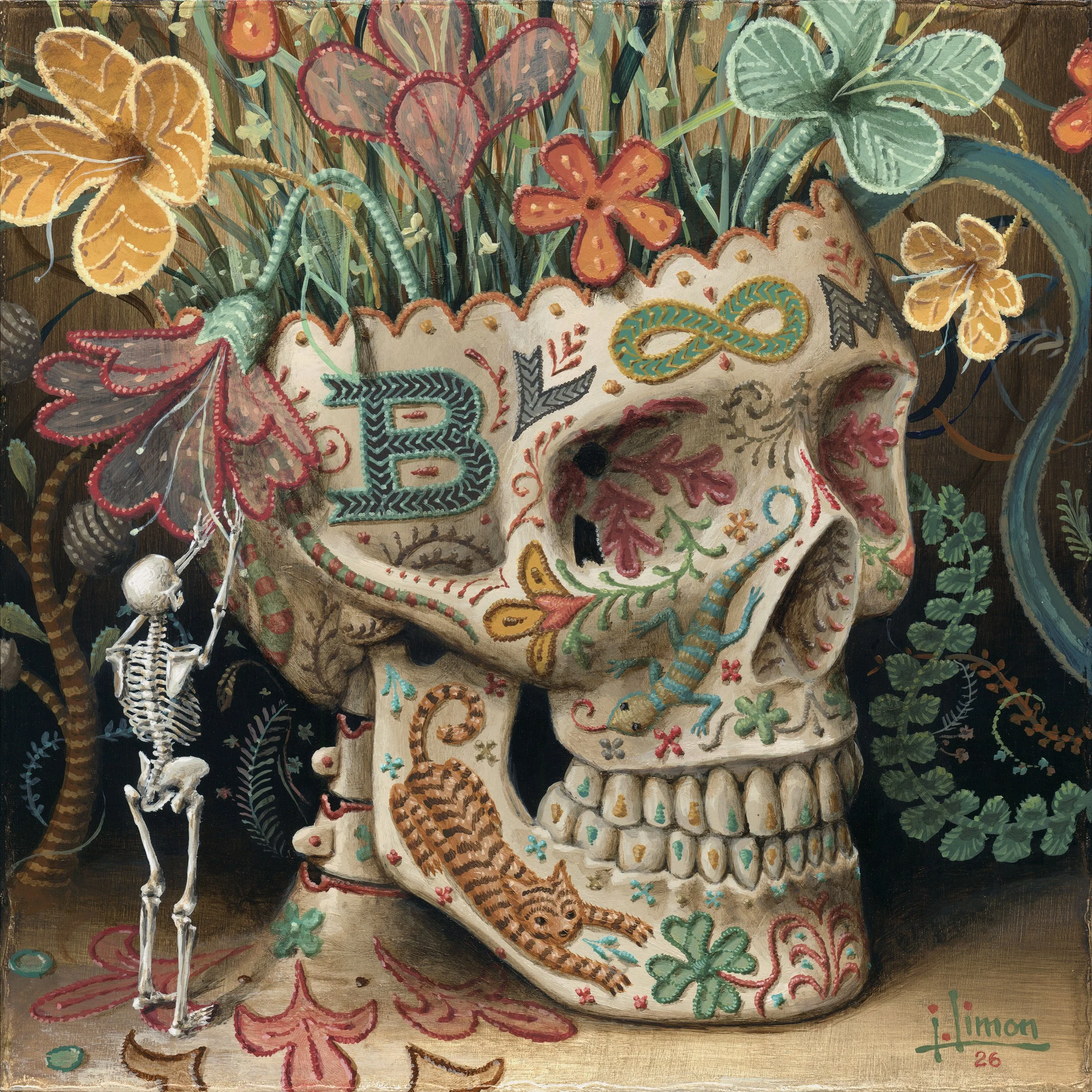 Forever Blooming, 10x10, 2026
